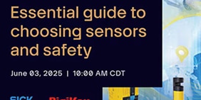 Screenshot of a Safety sensor webinar