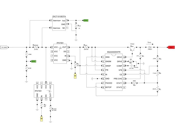 Wind turbine charging circuit Image of Wind turbine charging circuit
