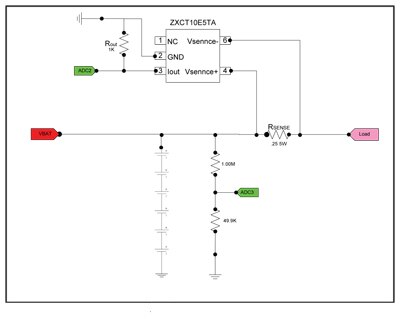 Battery monitoring system circuit Image of Battery monitoring system circuit