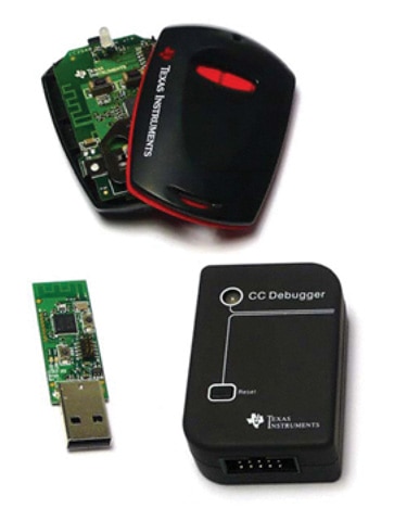 CC2540DK-MINI development kit Image of CC2540DK-MINI development kit
