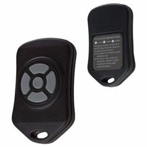 Linx Technology wireless "key fob" transmitter Image of Linx Technology wireless "key fob" transmitter
