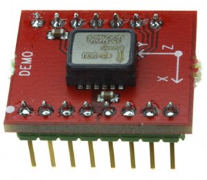The SPI-based Murata 3-axis accelerometer module Image of The SPI-based Murata 3-axis accelerometer module