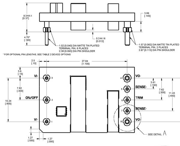 GE Power Electronics’ 1/16 module Image of GE Power Electronics’ 1/16 module