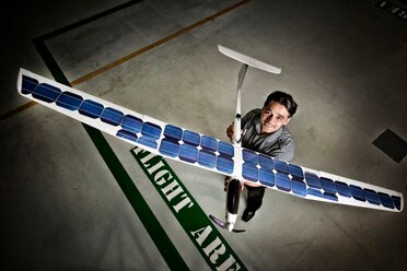 The Green Falcon hand-launched UAV The Green Falcon hand-launched UAV