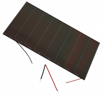 Panasonic's 84 μA amorphous solar cell Panasonic's 84 μA amorphous solar cell