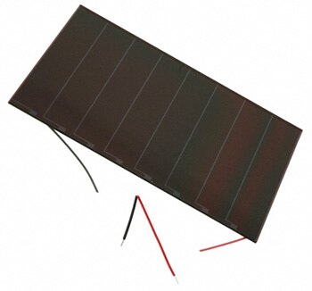 Panasonic's 84 μA amorphous solar cell Panasonic's 84 μA amorphous solar cell