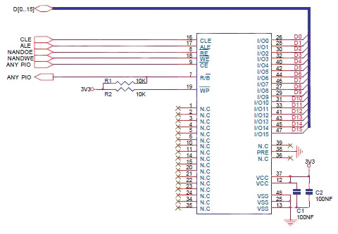 The Atmel micros use an external interface The Atmel micros use an external interface
