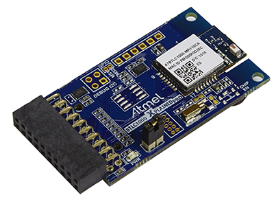 Atmel ATBTLC1000 Xplained Pro extension board AtmelのATBTLC1000 Xplained Pro拡張ボードの画像