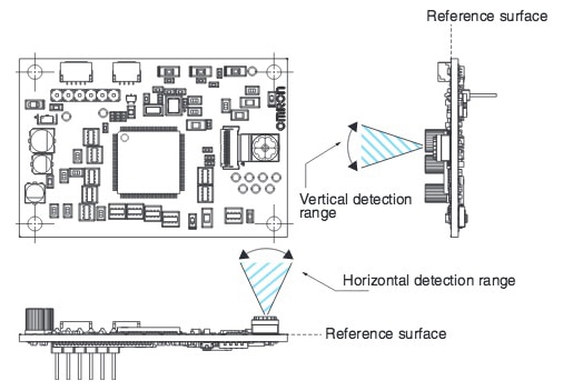 Omron B5T-01001 (G) module Diagram of Omron B5T-01001 (G) module