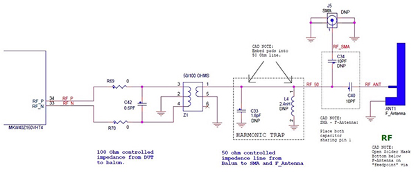 Freescale KW40Z MCU (click for full-size) Diagram of Freescale KW40Z MCU (click for full-size)