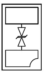 The concept of the basic TVS is simple: use a pair of back-to-back diodes; when the reverse breakdown voltage of either is exceeded by a positive or negative voltage, the corresponding diode will go into breakdown mode and clamp the excessive applied voltage.  The concept of the basic TVS is simple: use a pair of back-to-back diodes; when the reverse breakdown voltage of either is exceeded by a positive or negative voltage, the corresponding diode will go into breakdown mode and clamp the excessive applied voltage.