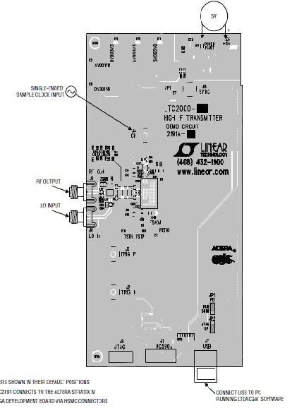Linear Technology DC2191A demonstration circuit Diagram of Linear Technology DC2191A demonstration circuit