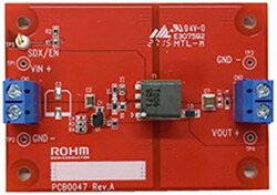 ROHM Semiconductor BD7F100HFN-EVK-001 evaluation kit Image of ROHM Semiconductor BD7F100HFN-EVK-001 evaluation kit