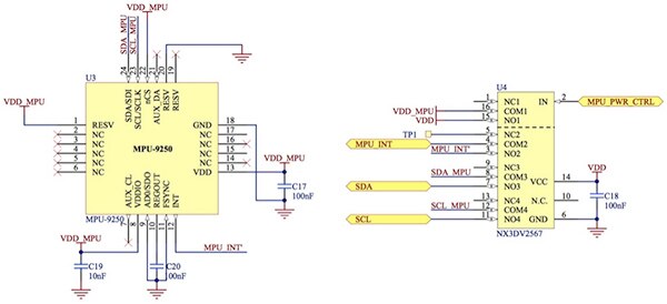 Nordic Thingy hardware design (click for full-size) Diagram of Nordic Thingy hardware design (click for full-size)