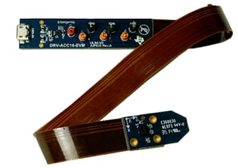 Texas Instruments DRV-ACC16-EVM evaluation module Image of Texas Instruments DRV-ACC16-EVM evaluation module