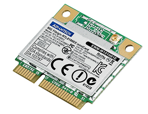 EWM-W151H01E 1T half-size Mini PCIe card from Advantech Imagen de la tarjeta de tamaño medio Mini PCIe EWM-W151H01E 1T de Advantech