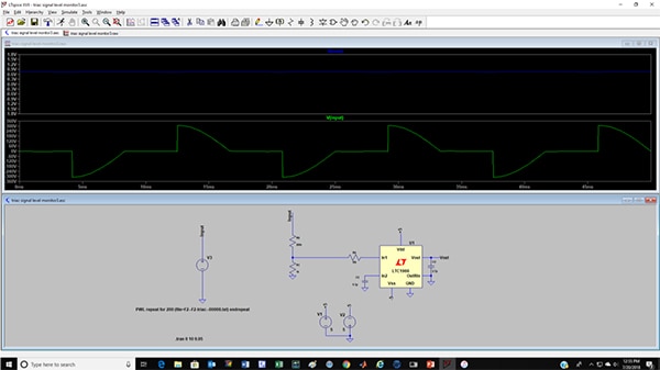 Thyristor-based controller waveform Image of thyristor-based controller waveform