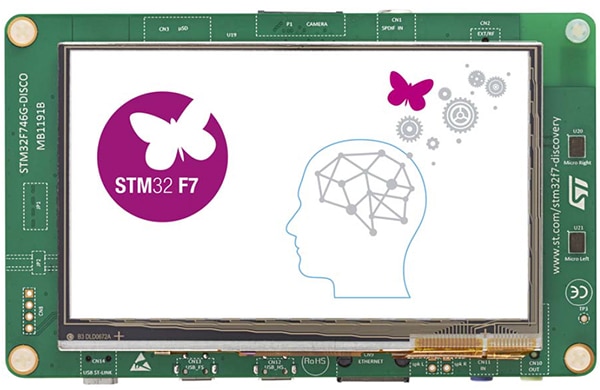 STMicroelectronics' STM32F746G Discovery Board
