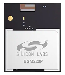 Silicon Labs BGM220PC22HNA2 is a compact Bluetooth 5.2 module Image of Silicon Labs BGM220PC22HNA2 is a compact Bluetooth 5.2 module