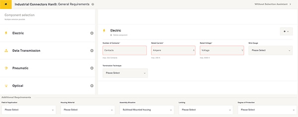 Configuration Tool asks the designer to specify the top-tier parameters (click to enlarge) Image of Configuration Tool asks the designer to specify the top-tier parameters (click to enlarge)