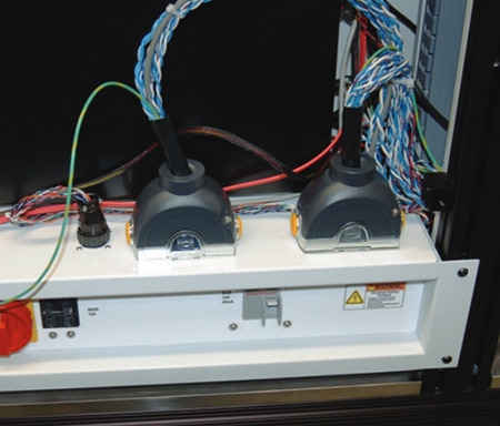 Connector-terminated cables are assembled and tested off-site Image of connector-terminated cables are assembled and tested off-site
