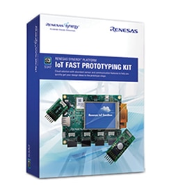 Renesas’ IoT fast prototyping kit Image of Renesas’ IoT fast prototyping kit