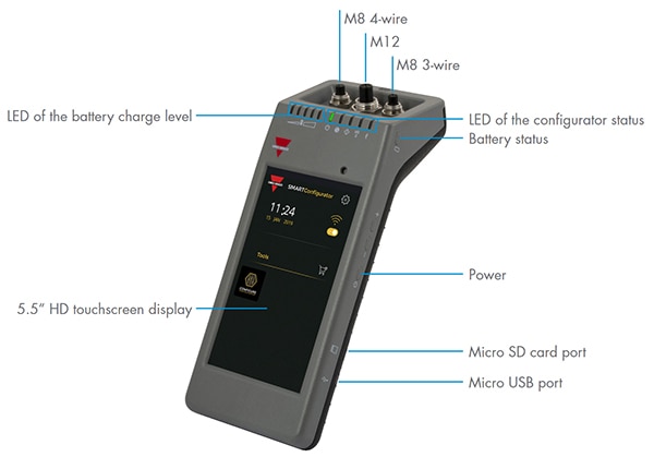 Carlo Gavazzi Smart Configurator for IO-Link sensors Image of Carlo Gavazzi Smart Configurator for IO-Link sensors