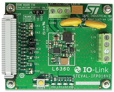 STMicroelectronics STEVAL-IFP016V2 demo board Image of STMicroelectronics STEVAL-IFP016V2 demo board