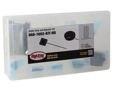 PUI Audio 668-1692-KIT audio amp and speaker kit Image of PUI Audio 668-1692-KIT audio amp and speaker kit