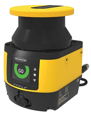 Banner Engineering SX5-B safety laser scanner Image of Banner Engineering SX5-B safety laser scanner