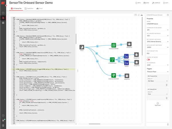 DigiKey DK IoT Studio (click to enlarge) Image of DigiKey DK IoT Studio (click to enlarge)