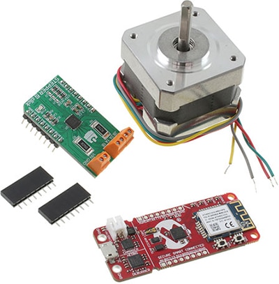 Microchip’s IoT Home Automation Evaluation Kit Bild des Evaluierungskit für die IoT-Heimautomatisierung von Microchip