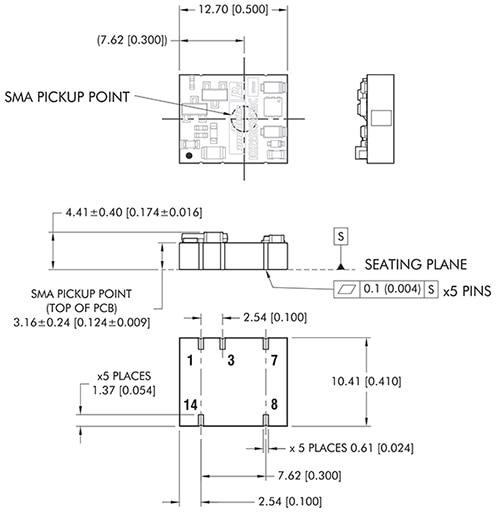Murata Electronics NXE isolated DC-DC converters Diagram of Murata Electronics NXE isolated DC-DC converters