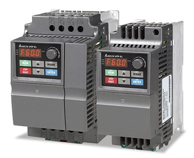 Delta IA VFD-EL multi-function drives run ac motors with high-precision current control Image of Delta IA VFD-EL multi-function drives run ac motors with high-precision current control