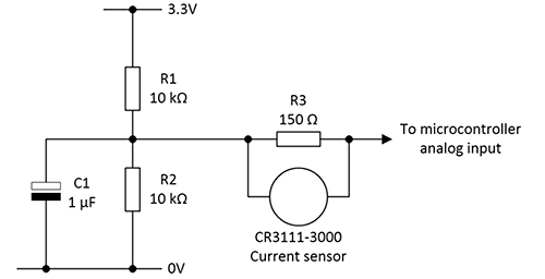 Circuit used to convert the output 用來轉換輸出的電路示意圖