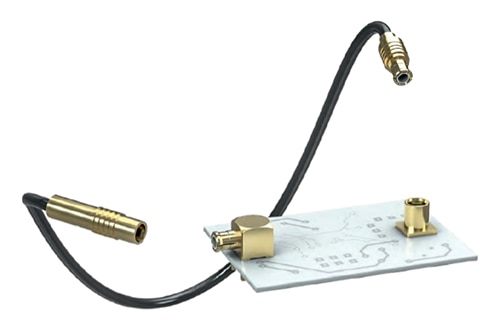 Würth Elektronik MCX connector series is an even smaller snap-on family of connectors Immagine della serie di connettori MCX di Würth Elektronik, una famiglia di connettori a scatto ancora più piccola