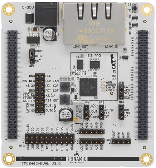 TRINAMIC TMC8462 EtherCAT secondary controllers Image of TRINAMIC TMC8462 EtherCAT secondary controllers