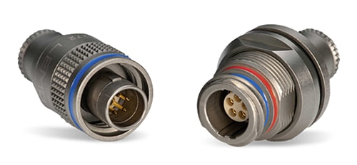 LEMO M-series connectors are made of high-strength aluminum
