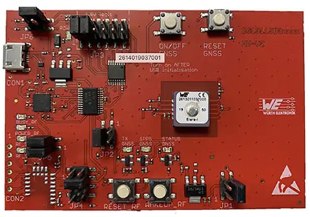 Würth Elektronik 2614019037001 evaluation board for the Erinome-I Image of Würth Elektronik 2614019037001 evaluation board for the Erinome-I
