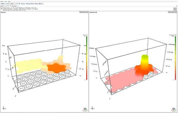 Broadcom AFBR-S50 Explorer software (click to enlarge) Image of Broadcom AFBR-S50 Explorer software (click to enlarge)