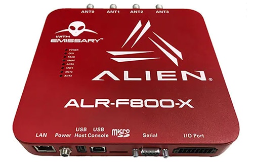 Molex ALR-F800-X includes a 4-port enterprise-class UHF passive RFID tag reader Image of Molex ALR-F800-X includes a 4-port enterprise-class UHF passive RFID tag reader