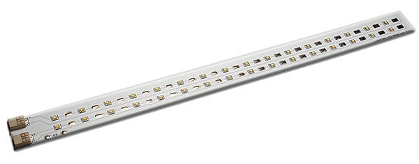 Two strings of 16 LEDs each for use in smart luminaries Image of two strings of 16 LEDs each for use in smart luminaries