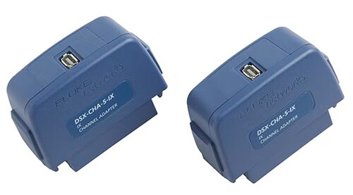 Fluke DSX-CHA-5-IX-S adapter set תמונה של סט מתאמים DSX-CHA-5-IX-S של Fluke