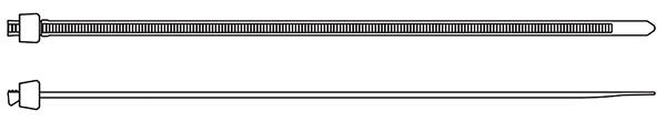 Panduit SST1.51-M two-piece design Diagram of Panduit SST1.51-M two-piece design