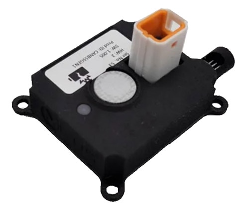 Metis Engineering battery safety monitor sensor includes a replaceable air filter Obrázek senzoru bezpečnostního monitoru baterie Metis Engineering obsahuje vyměnitelný vzduchový filtr