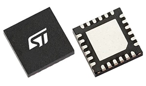 STMicroelectronics RF IC specified for operation to +105°C Image of STMicroelectronics RF IC specified for operation to +105°C