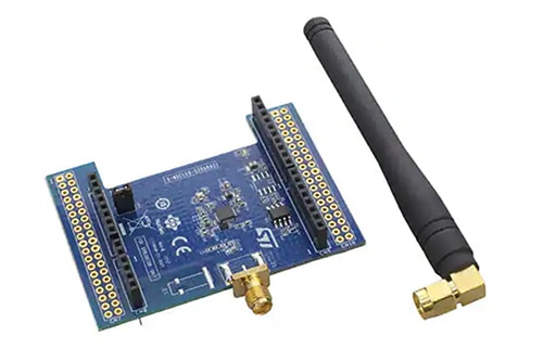 STMicroelectronics X-NUCLEO-S2868A2 expansion board Image of STMicroelectronics X-NUCLEO-S2868A2 expansion board