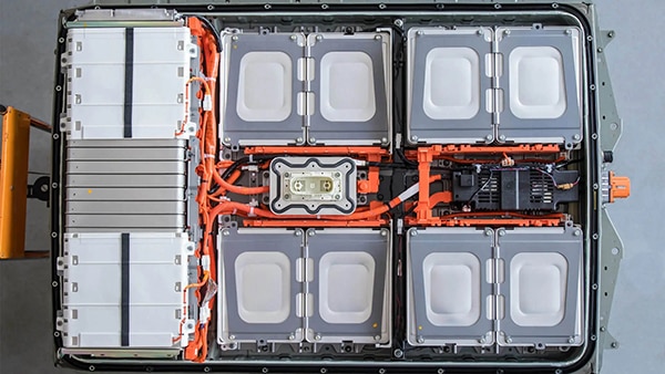 Nissan Leaf battery pack Image of Nissan Leaf battery pack