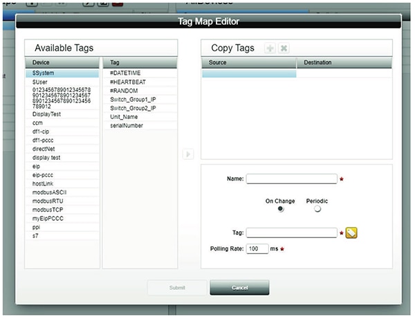 Weidmüller Tag Map Editor Image of Weidmüller Tag Map Editor