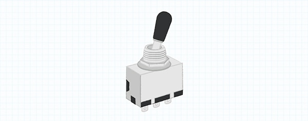Toggle switch example รูปภาพตัวอย่างสวิตช์คันโยก